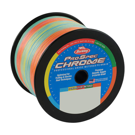 Berkley Prospec Chrome 5 x 20 Metered Braid  50lb  3500yd 1621891