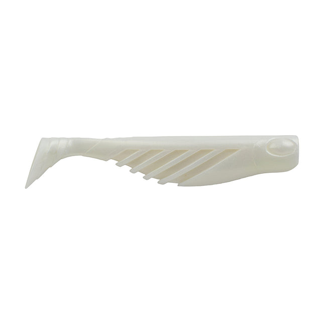 Berkley Gulp Saltwater Ripple Mullet  4  Pearl White GSRM4PW 1637693
