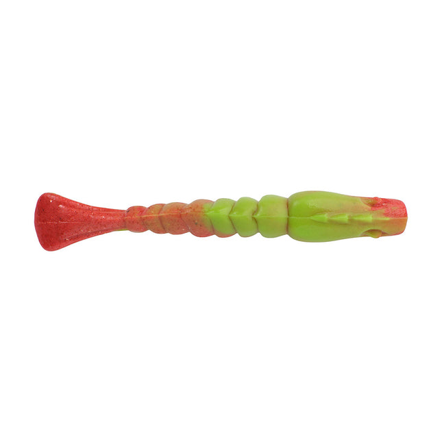 Berkley Gulp Saltwater Turbo Shrimp  4  Nuclear Chicken 1573928