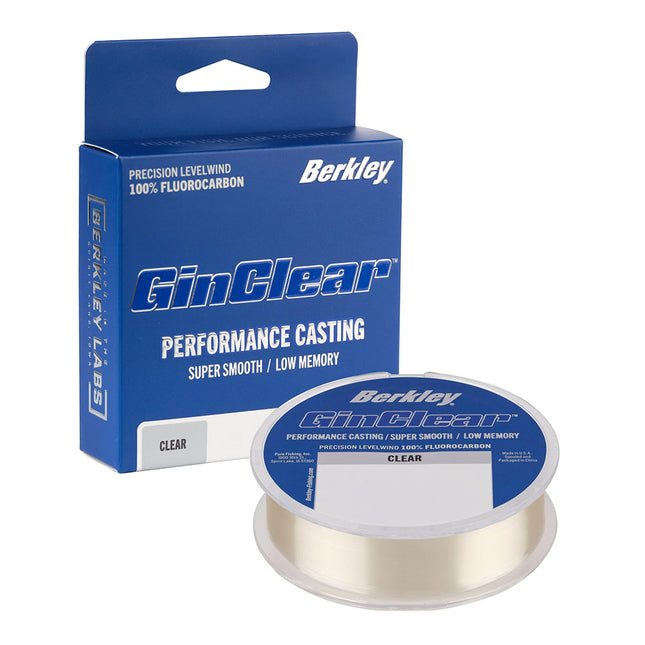 Berkley GINCLEAR Clear Fluorocarbon Line  20lb  200yd BGCFS2015 1637450