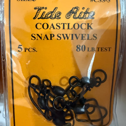 Tide Rite Coast Lock Snap Swivels Size 5