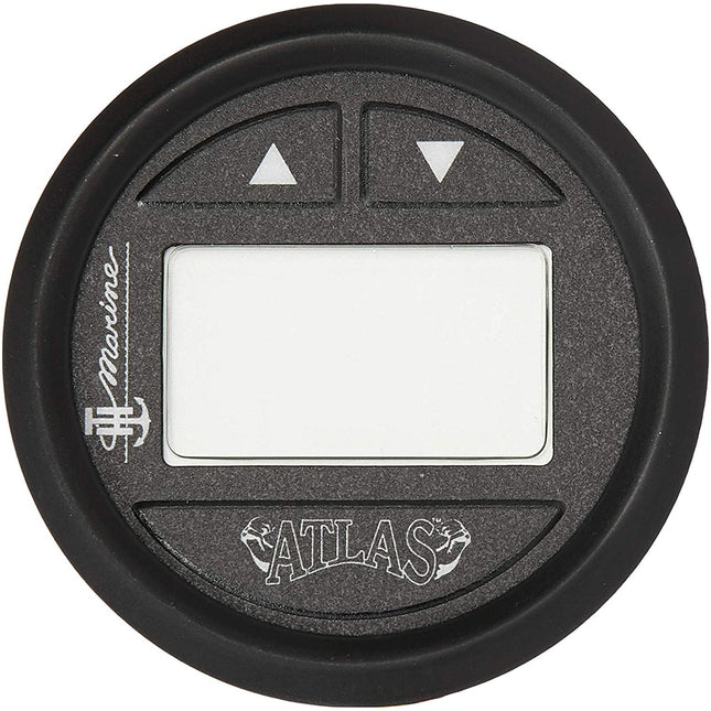 TH Marine ATLAS Hydraulic Gauge Kit f4  8 ATLAS Jack Plate  Black Bezel FAGK1DP