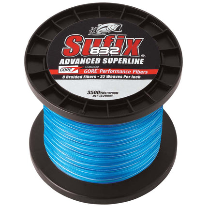 Sufix 832 Advanced Superline Braid  15lb  Coastal Camo  3500 yds 660415CC