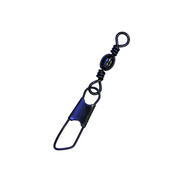 Eagle Claw Black Snap Swivel sz5 12pk