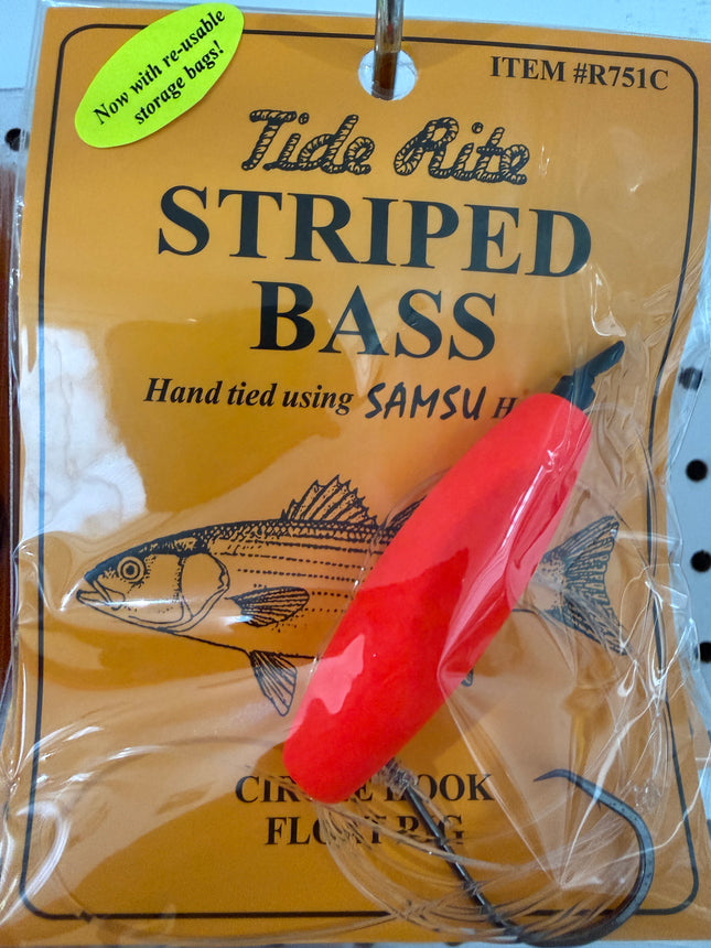 Tide Rite Striper Circle Hook Float Rig 5/0