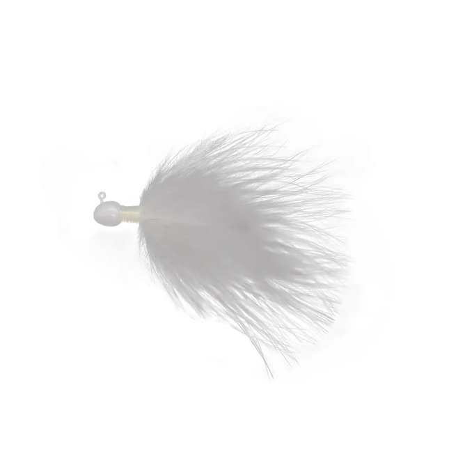 Trout Magnet 1/8oz D2 Jigs 3pk - White Shadkill