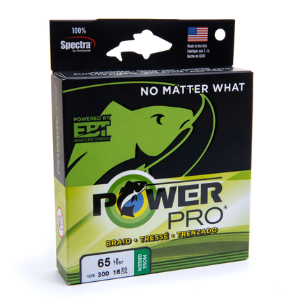 Power Pro Microfilament Braided Line 10# 150yd Hi-Vis Yellow