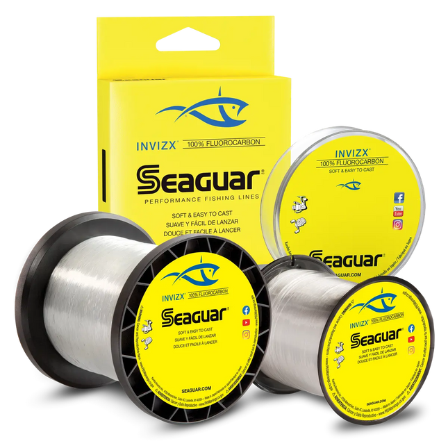 Seaguar InvizX 17# 200 yd 100% Fluorocarbon