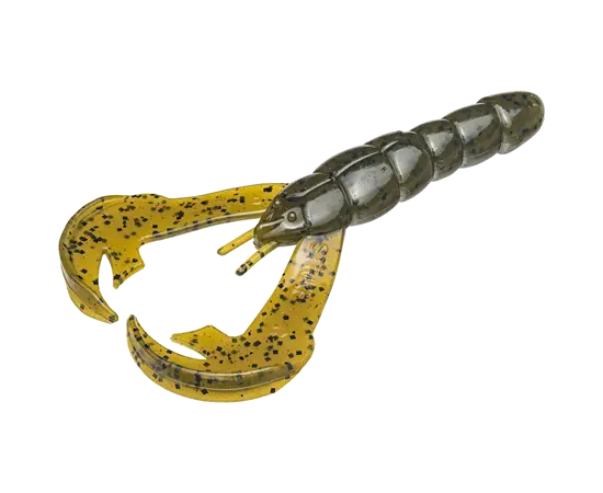 Strike King 4" Rage Craw 7pk - Green Pumpkin