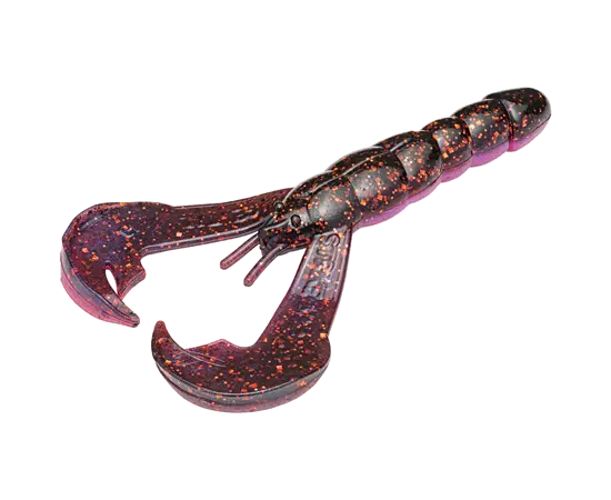 Strike King 4" Rage Craw 7pk - Tequila Sunrise Orange Flake