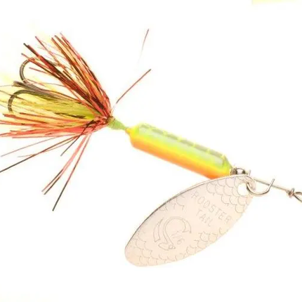 Rooster Tail 1/16oz - Tinsel Fire Tiger UV