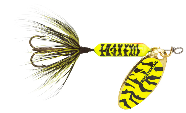 Rooster Tail 1/8oz - Chartreuse Black Tiger