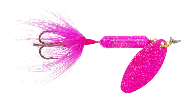 Rooster Tail 1/16oz - Glitter Pink