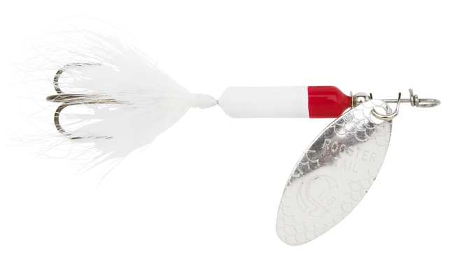 Rooster Tail 1/16oz -White Red Top